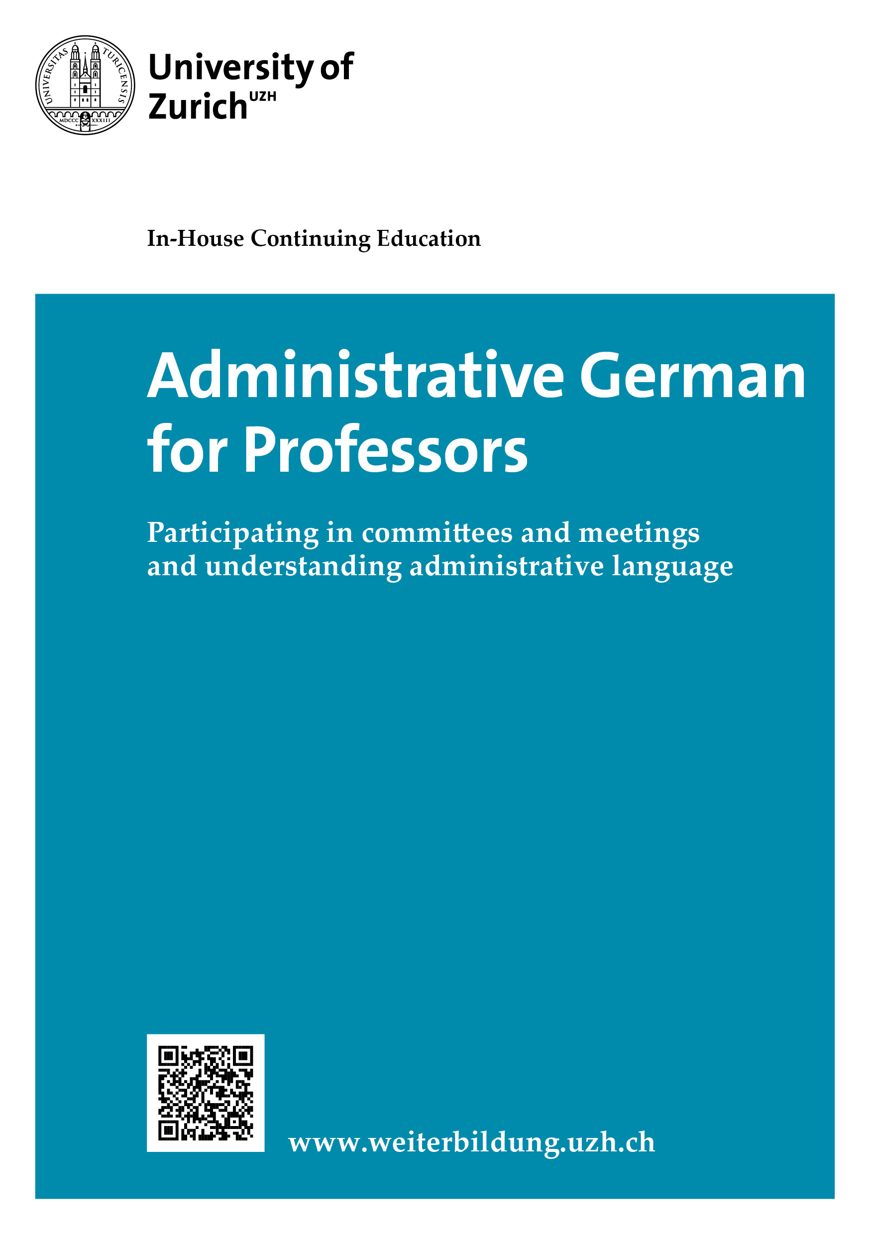 Bild Flyer Administrative German
