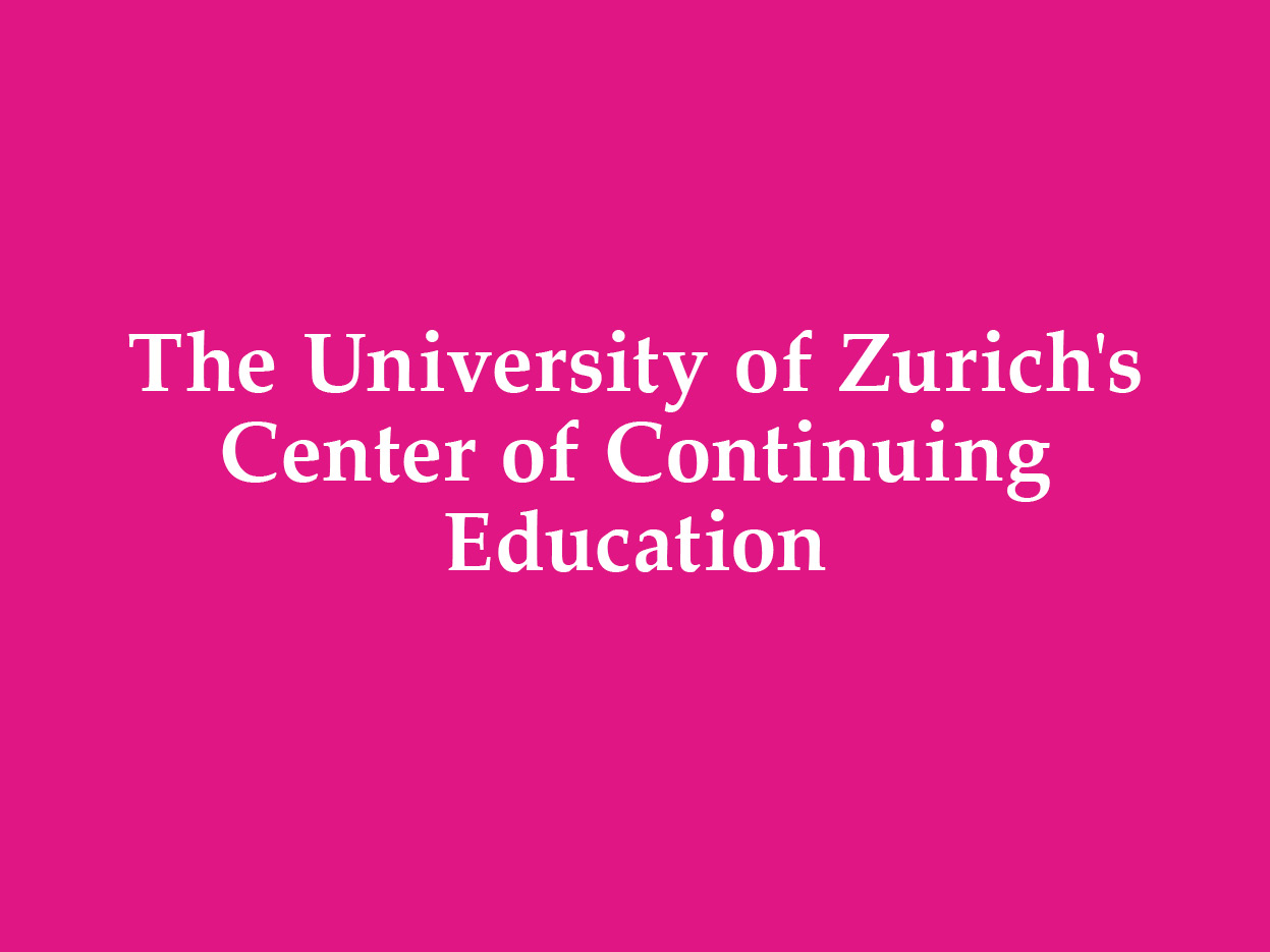 The University of Zurich's Center of Continuing Education