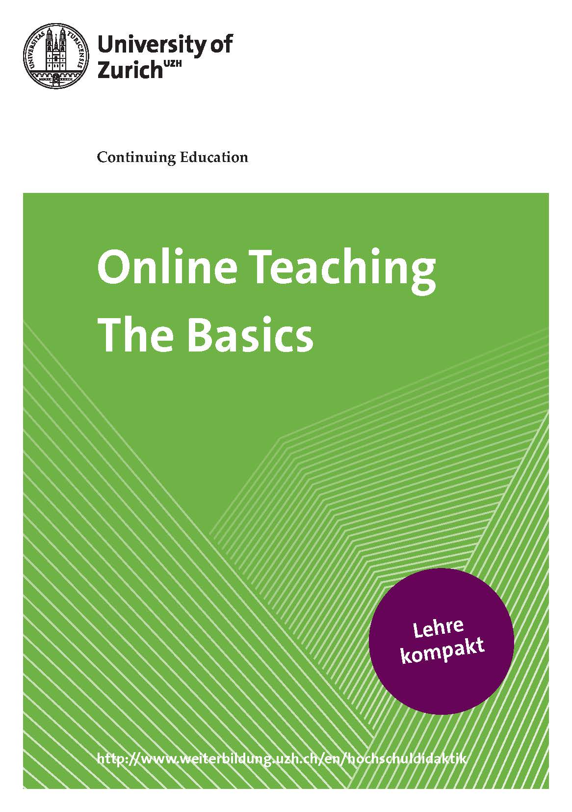 Flyer Online Teaching - The Basics