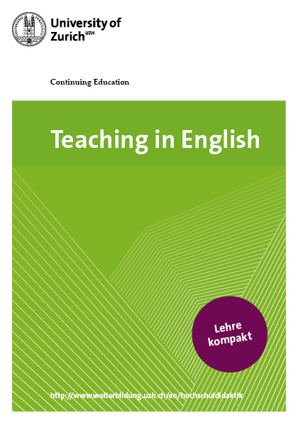 Flyer Teaching in English